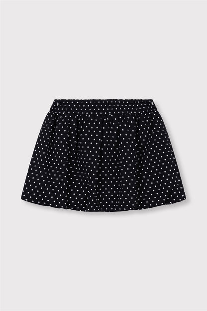 kids woven dot skirt
