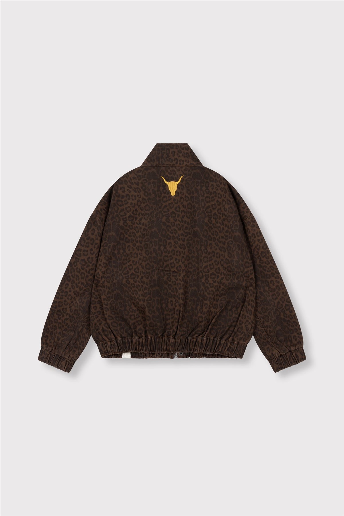 kids woven leopard jacket